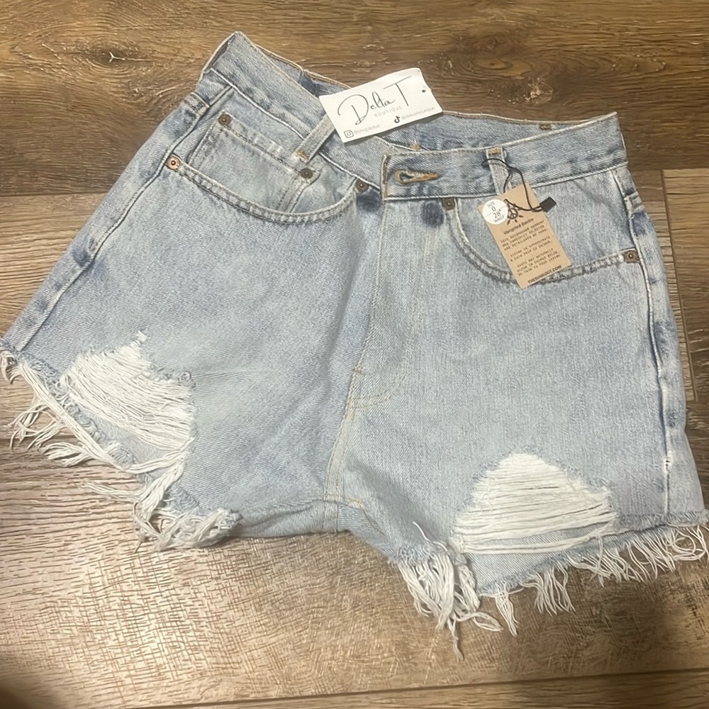 Levi denim shorts new with tags